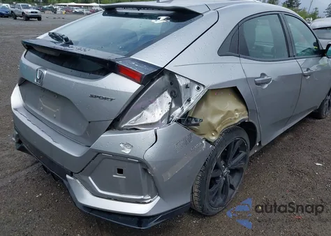 2018 Honda Civic Sport from USA, damaged, VIN SHHFK7H45JU419323